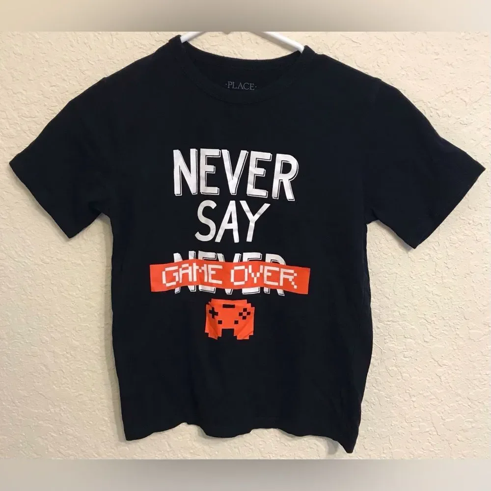 Children’s Place Boys Game Over Graphic T-Shirt